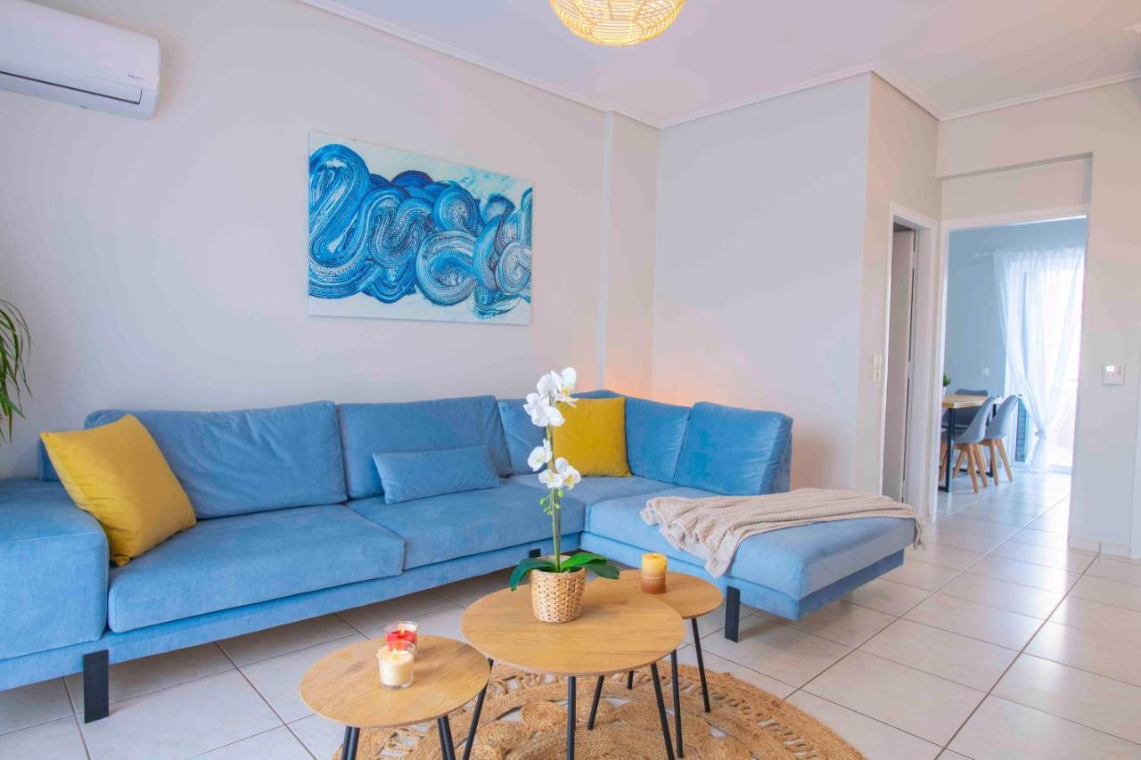 Kima: Relaxing Beach Home Next To Sparkling Waters Nea Makri Exterior photo